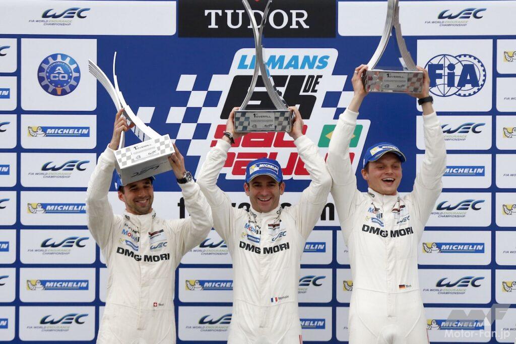 最終戦サンパウロで、ポルシェ 919 ハイブリッドが初優勝。