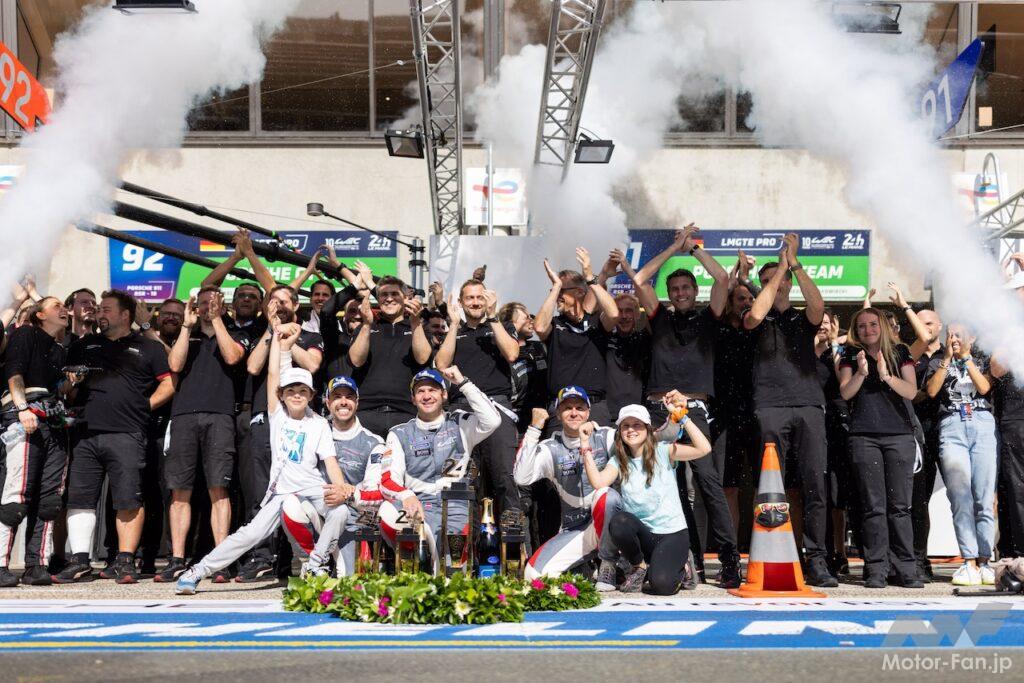 911 RSRがル・マン24時間レースで有終の美を飾った。