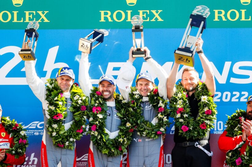 911 RSRがル・マン24時間レースで有終の美を飾った。