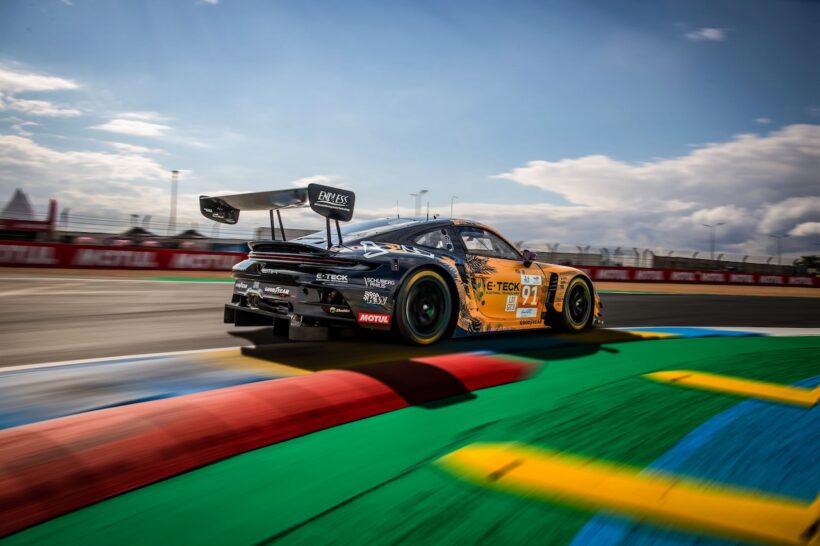 ポルシェ 911 GT3 Rが、ル・マン24時間レースでLMGT3クラス優勝を達成。