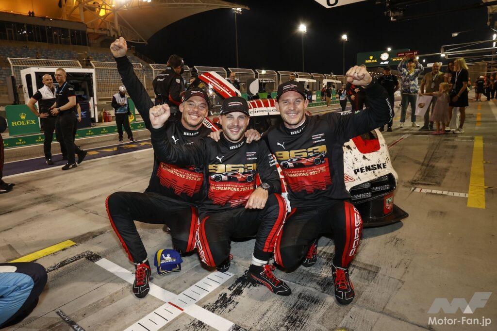 エストレ／ロッテラー／ヴァンスール組が、WECドライバーズタイトルを獲得。