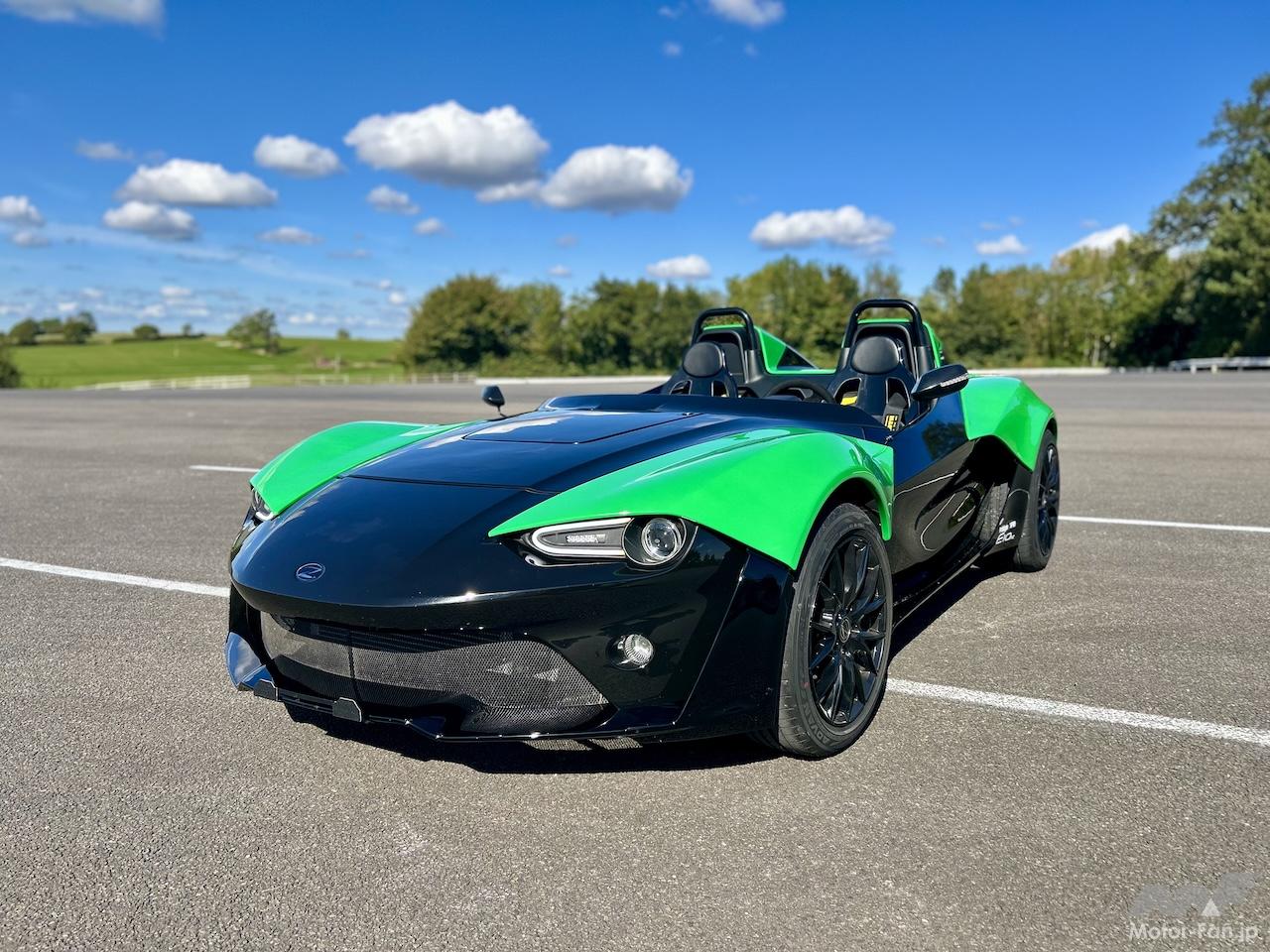 復活したゼノス・カーズ、最高出力385馬力の超軽量カーボンバスタブ