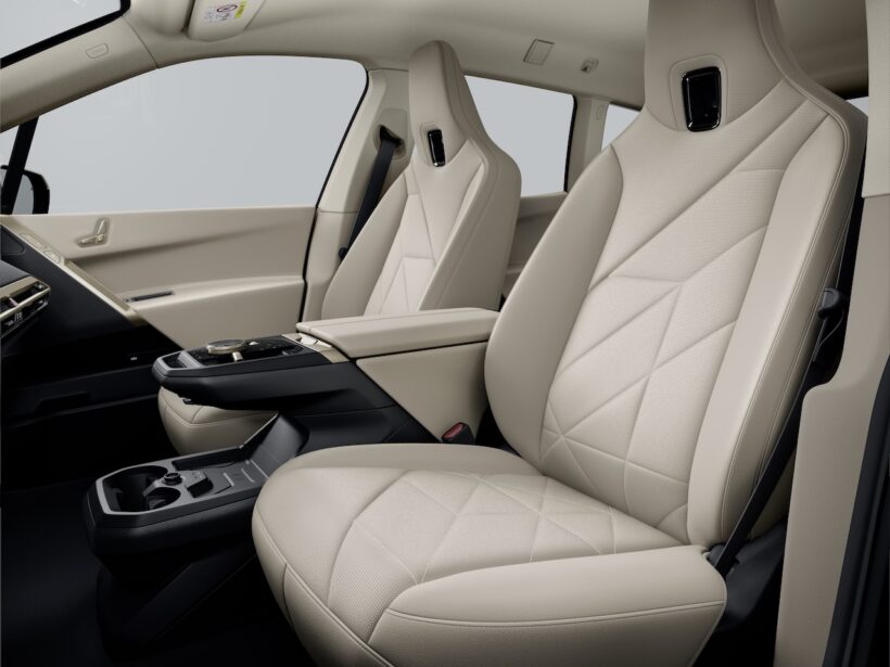 「BMW iX」改良新型のインテリア。