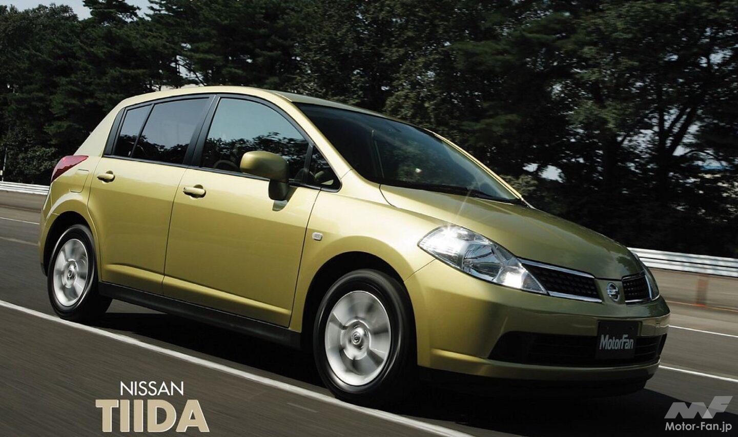 日産　ティーダ　HR15 ED09 日産「ティーダ」は142.8万円～の上級コンパクトカー、04年発売で人気