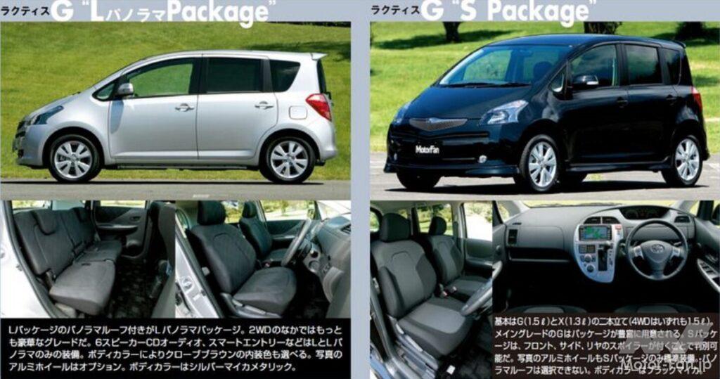 トヨタ「ラクティス」