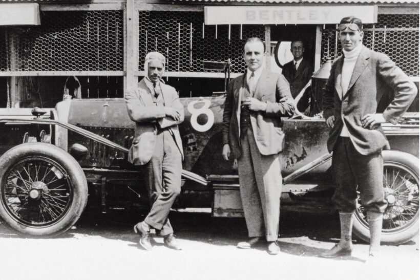 1924年の第2回ル・マン24時間レースで優勝したジョン・ダフとフランク・クレメント。