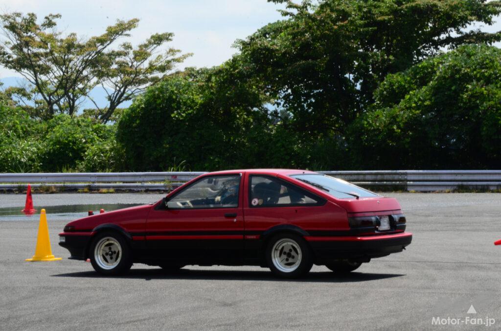 山田弘樹さんのAE86。山田さんはモータースポーツ分科会の発案者でもある。