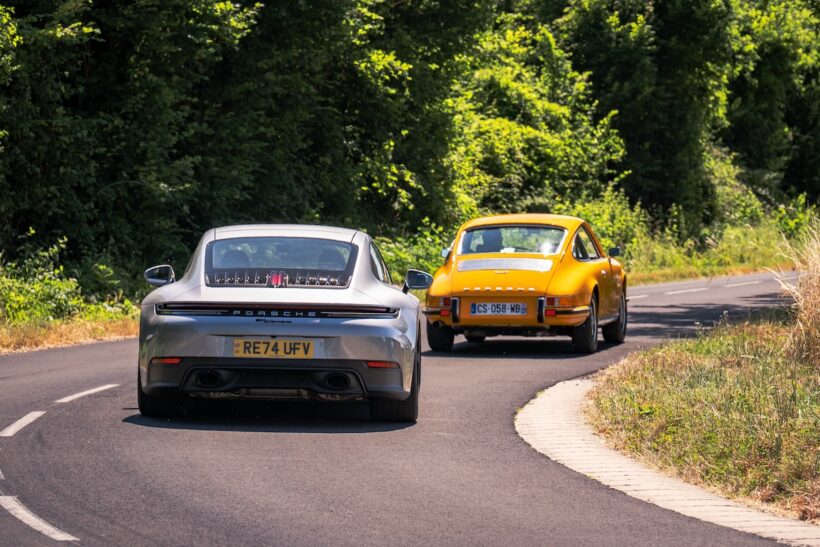 フランスの田舎道ですら美しく整備されており、走ることが喜びになる。