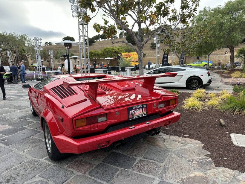 ランボルギーニクラブアメリカのパーティへ。