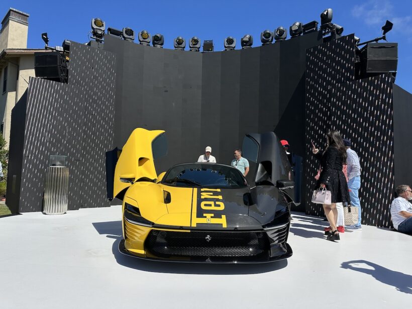 昔からからのメインイベントである「ペブルビーチコンクール・デレガンス」。