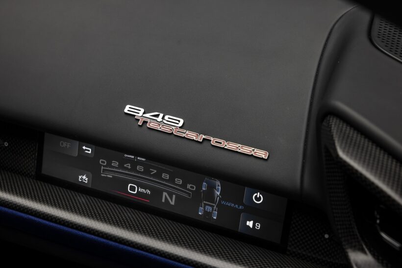 フェラーリが発表した最新スポーツカー「849 テスタロッサ」。