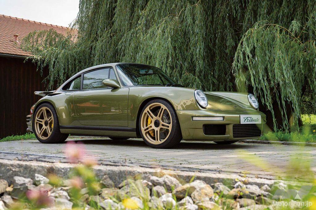 SCRと同じカーボン製シャシーとボディに、DOHC3バルブヘッドのツインターボエンジンを搭載。RUFが開発したこのエンジンは空冷で、しかも最新の排気ガス規制にも適合している。