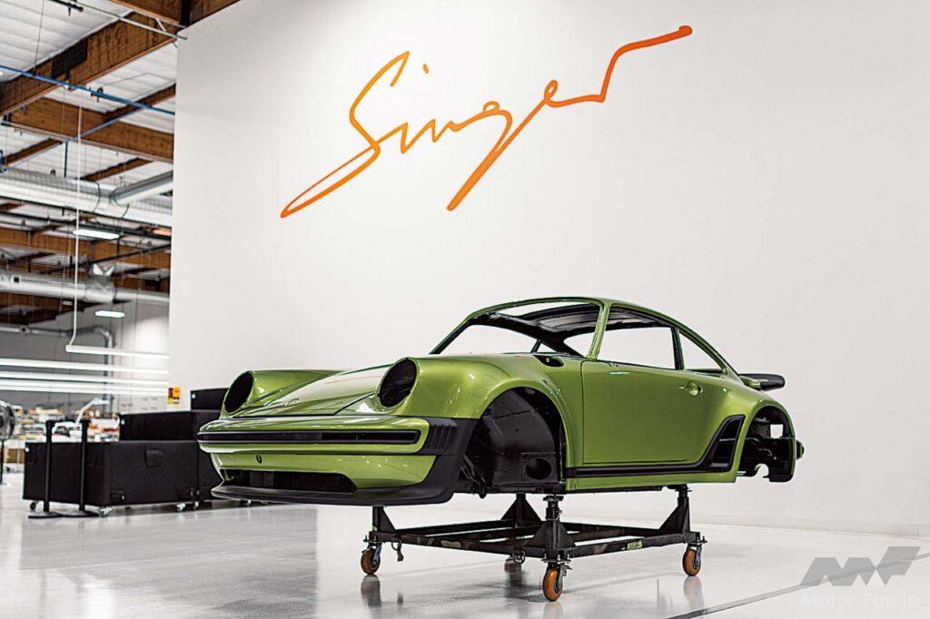 自社内の塗装ブースで美しく仕上げられたボディ。カリフォルニア州は環境規制が厳しいため、施設には自動車メーカー並みの換気／排気対策が施されているという。