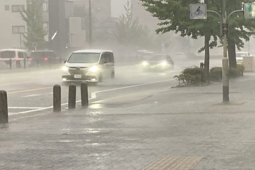 豪雨時の運転