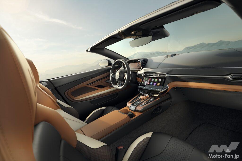 「DB12 ヴォランテ」と「ヴァンキッシュ ヴォランテ」、ヴォランテ60周年記念モデルの美しいインテリア。