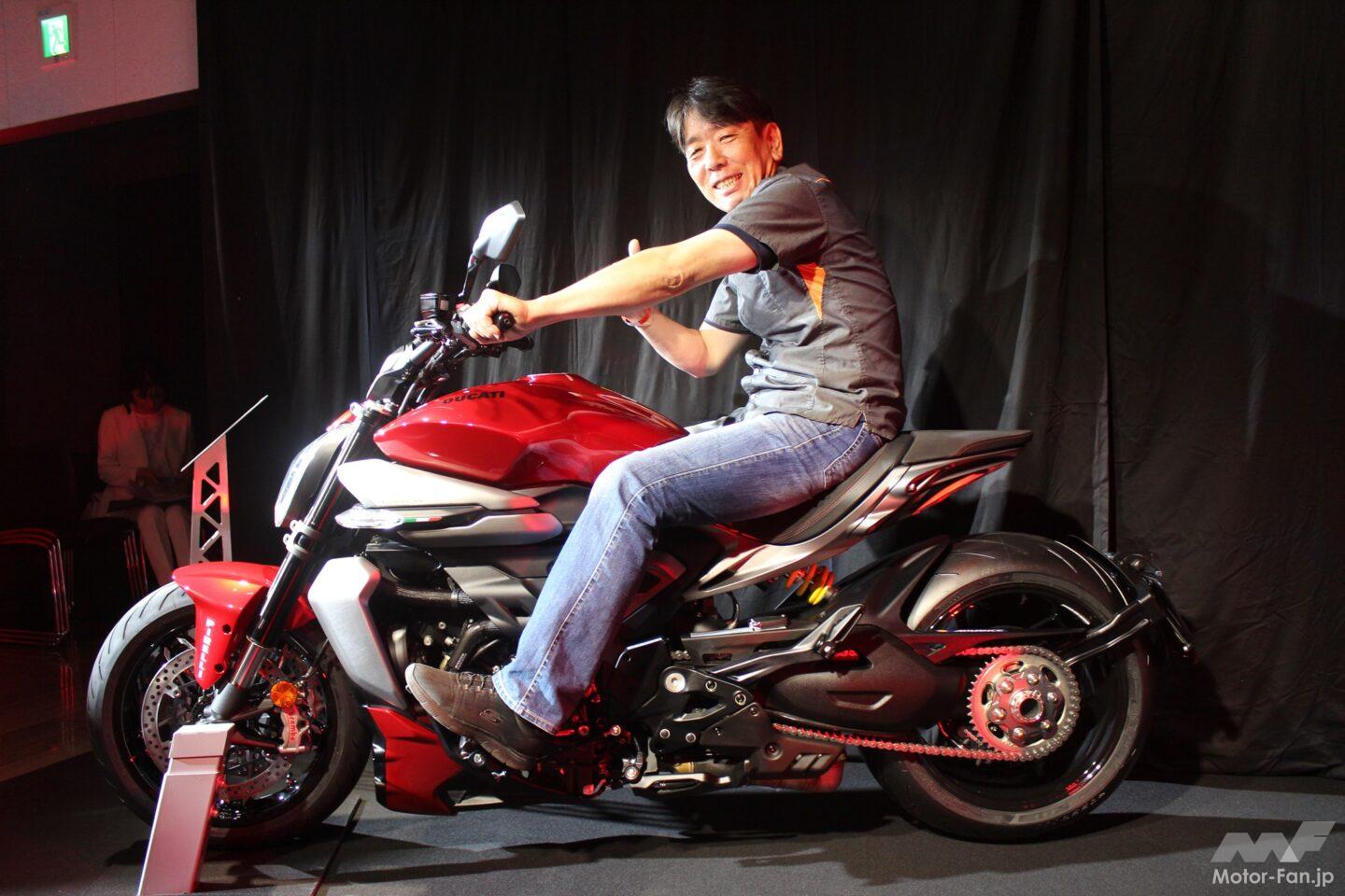 MotoGPのDNAを継承するクルーザー、XディアベルV4｜発表会で一昔前とは