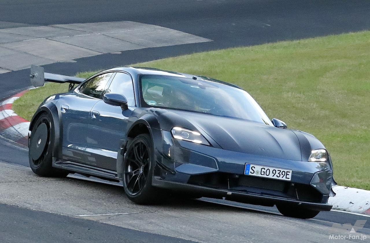 ポルシェ“タイカン ターボGT4 RS”プロトタイプ、最速EV王座奪還、6分台