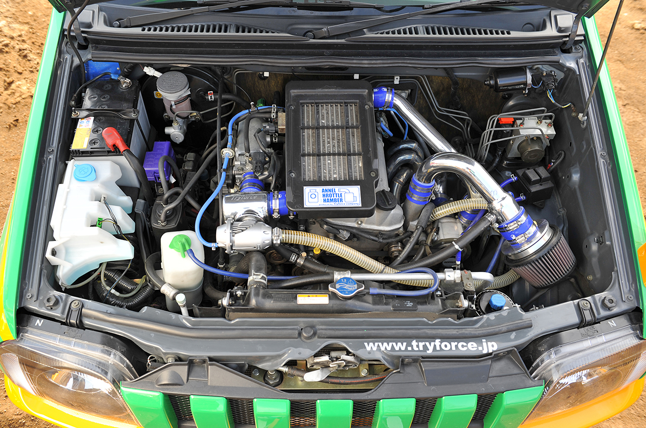 ターボ×スーチャー＝最強ジムニー爆誕！」ツインチャージ仕様が