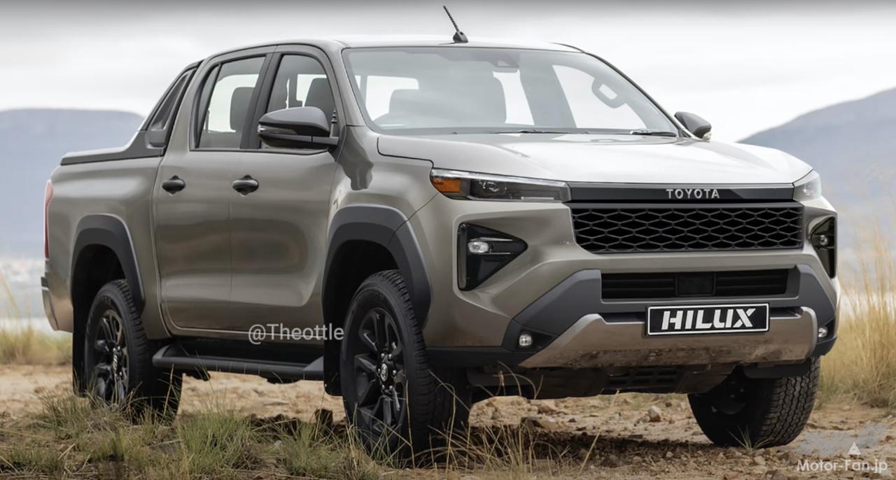 トヨタ・ハイラックス次期型、「REVO」から「TRAVO」へ…PHEV搭載