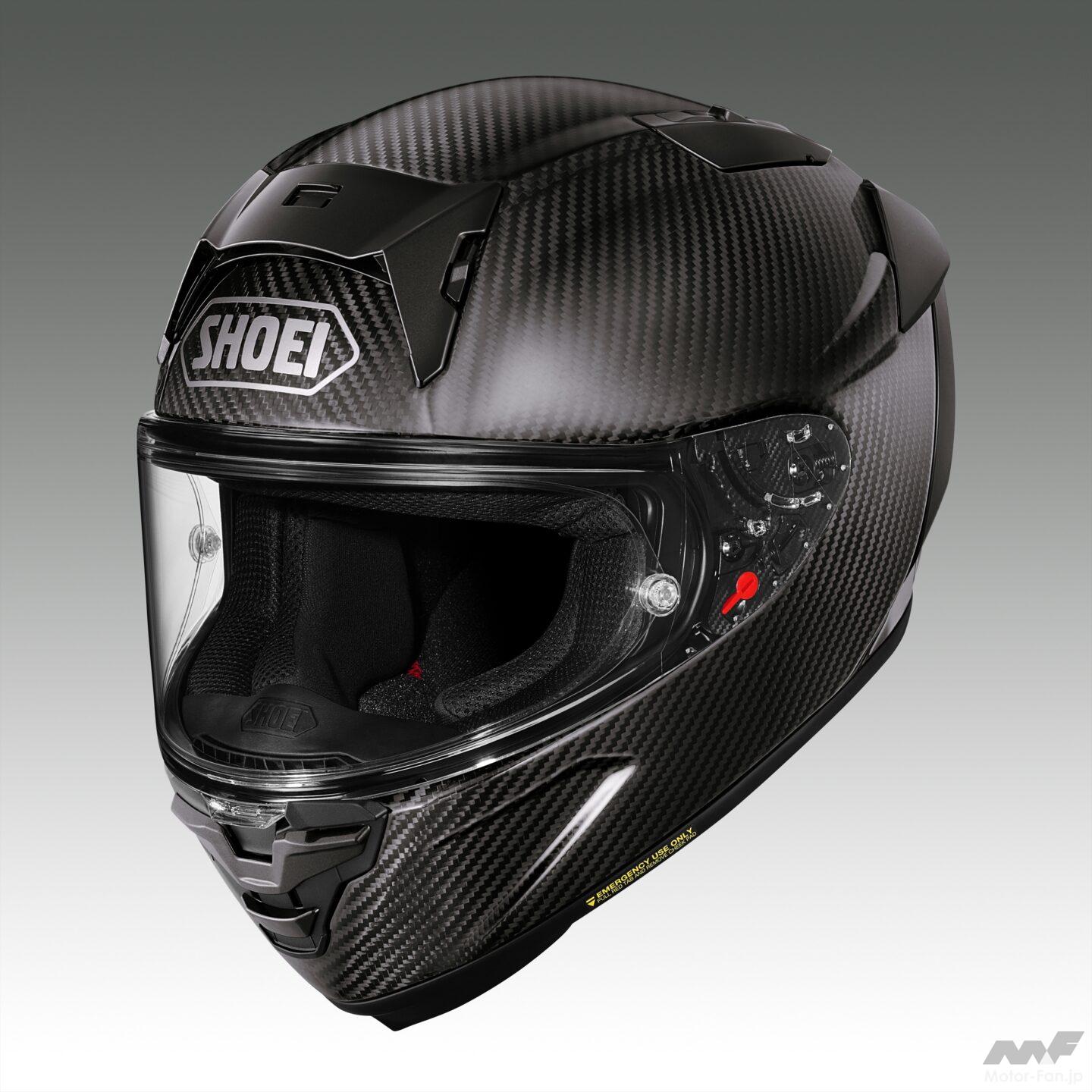 美しさ際立つ、カーボンマテリアル｜フルフェイス「X-Fifteen Carbon