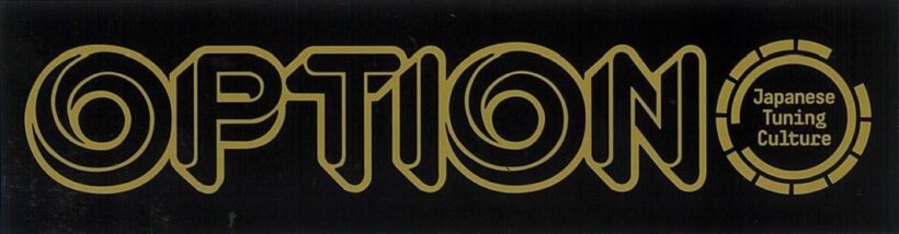OPTION特製ステッカー