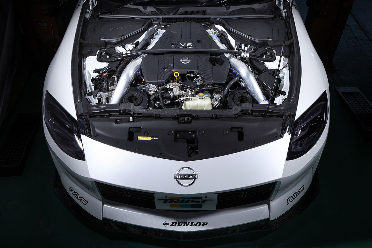 RZ34型フェアレディZに究極のパワーを！」トラスト製フルタービン