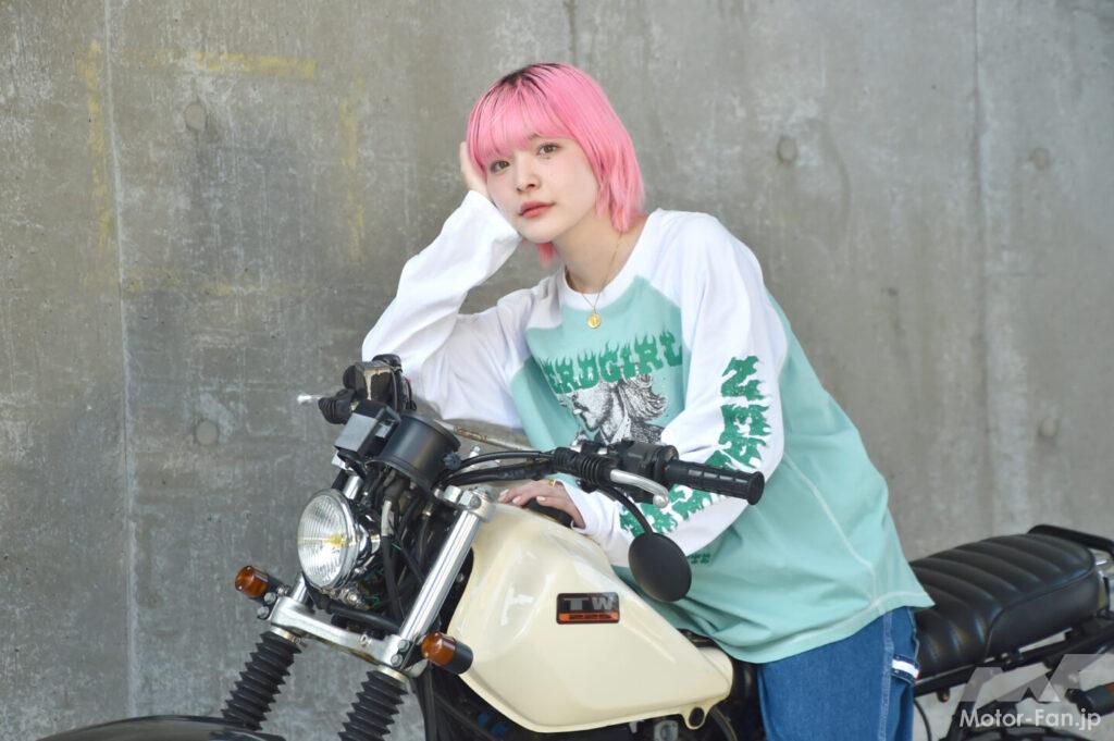 令和のラジオスター”アンジェリーナ1/3はバイク好き！ 教習車は