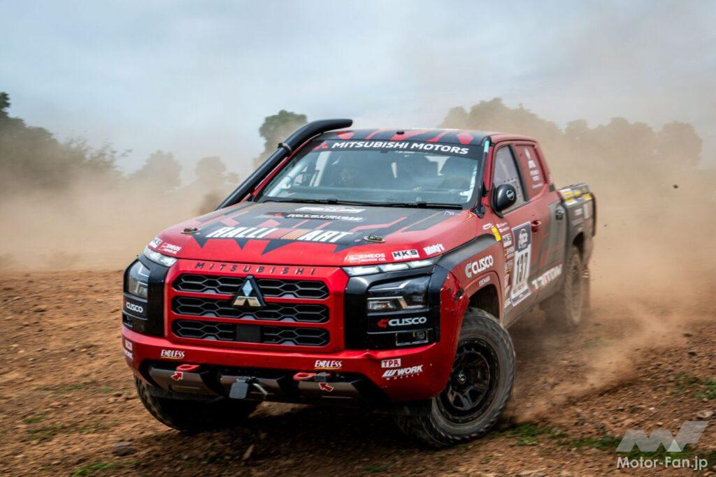 三菱といえばやっぱりラリー！WRCとパリ・ダカールの優勝車も展示され