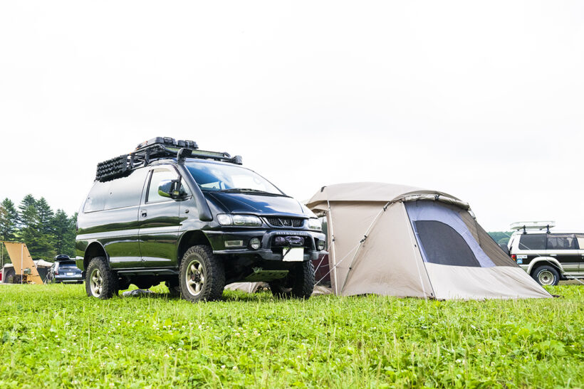 カスタムパーツはヤフオクで（笑）」20年来の相棒『三菱・デリカ