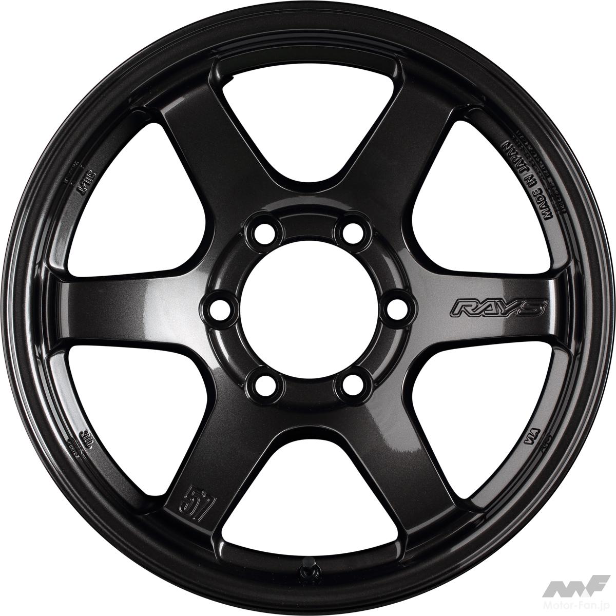 16インチ：4万7300円〜】レイズ伝統の6スポークを『ハイエース』で履き