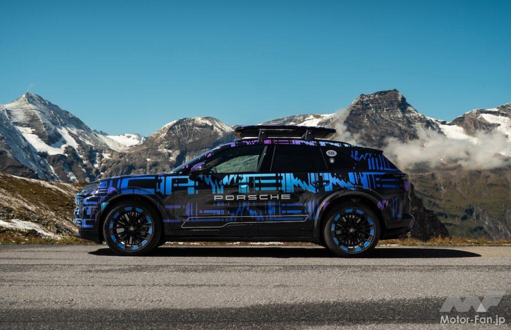 間もなく登場する「カイエン エレクトリック」は、新開発の「フローディスプレイ」をはじめ、多くの新機能が導入される。