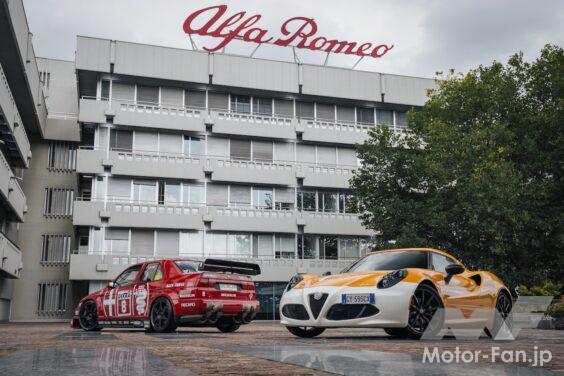 DTM王者、ニコラ・ラリーニをオマージュした「アルファロメオ 4C コレツィオーネ GT ニコラ・ラリーニ」が完成。ラリーニを招いた引き渡しセレモニーが実施された。