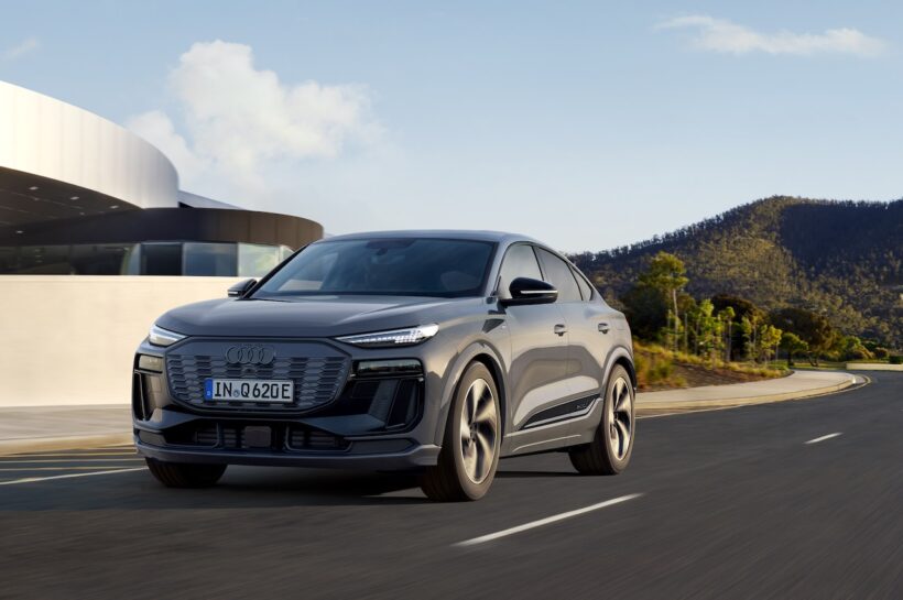 アウディ ジャパンは、フル電動クーペSUV「Q6 スポーツバック e-tron」の日本導入を開始した。