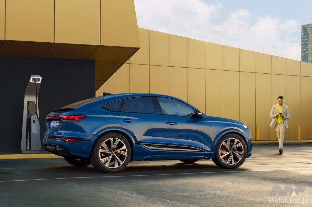 「アウディ SQ6 スポーツバック e-tron」のエクステリア。