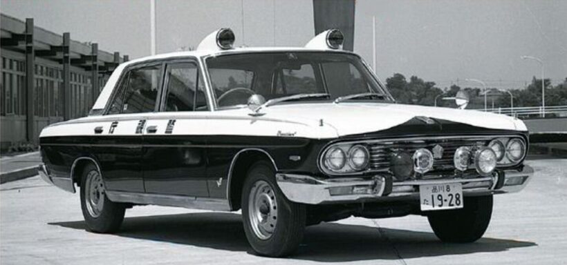初代プレジデントの警視庁所有のパトカー