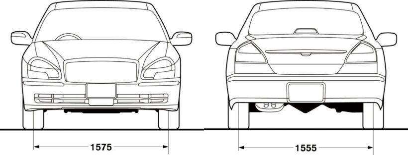4代目「プレジデント」のボディサイズ