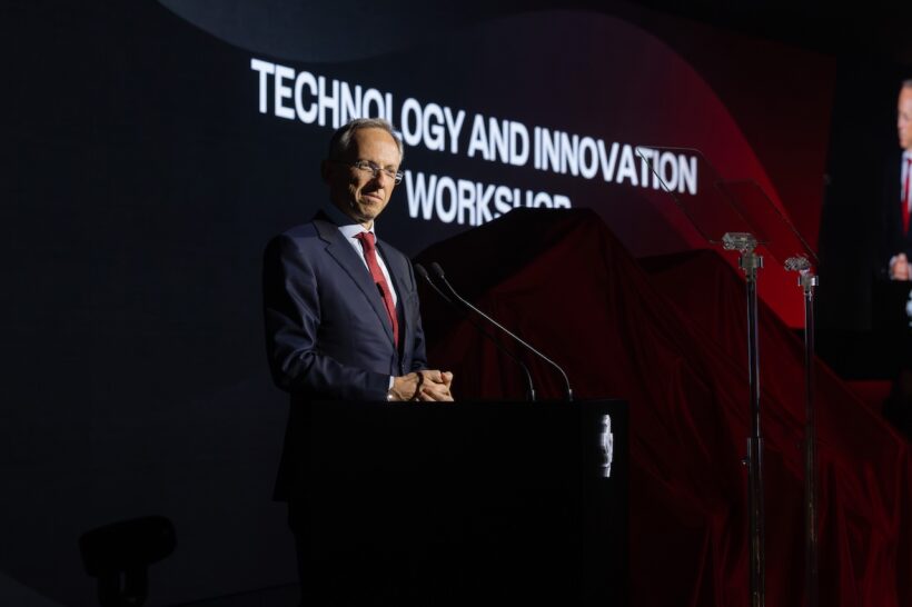 多くのメディアや関係者が集まる中開催された、「キャピタル・マーケット・デイ 2025」。