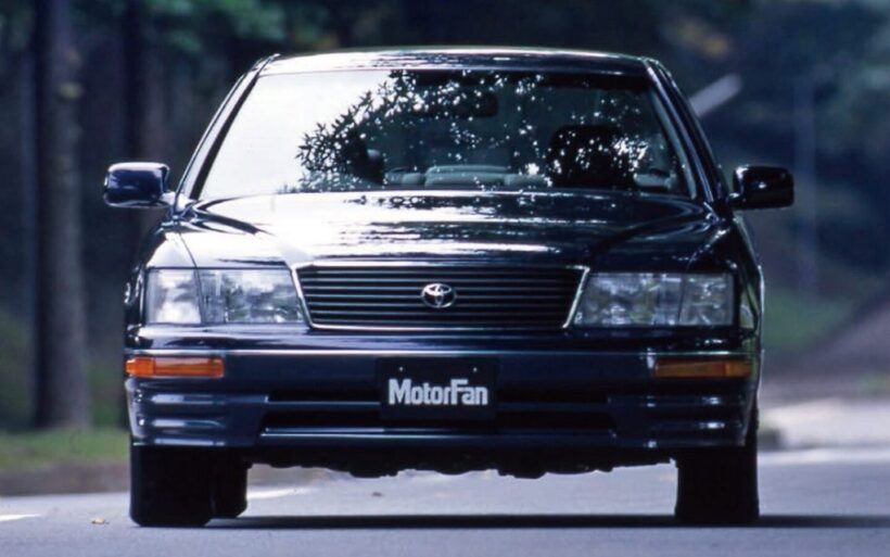 2代目「セルシオ」のフロントフェイス