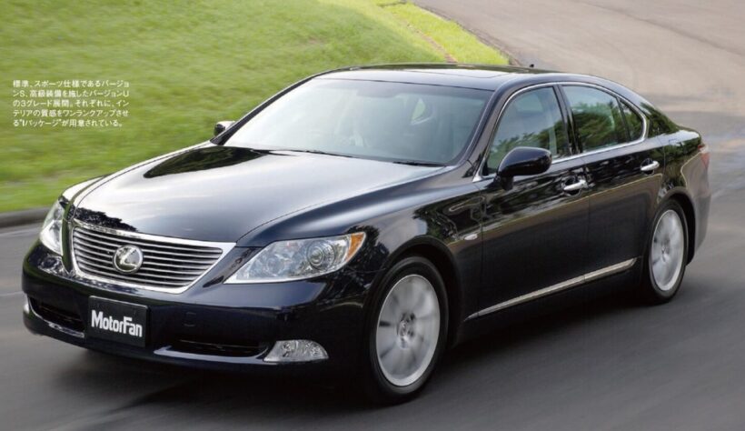 4代目「セルシオ」は、海外名「レクサスLS460」を名乗る