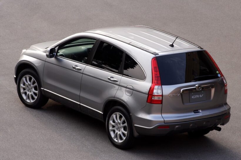 ホンダ3代目「CR-V」のリアビュー