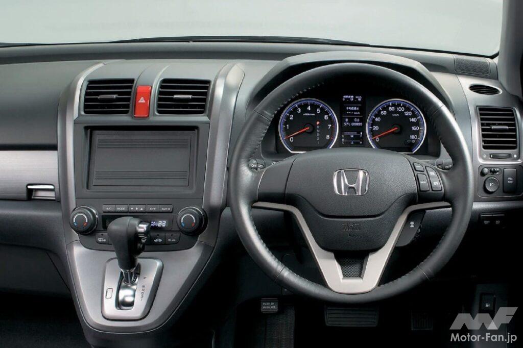 ホンダ3代目「CR-V」のコクピット