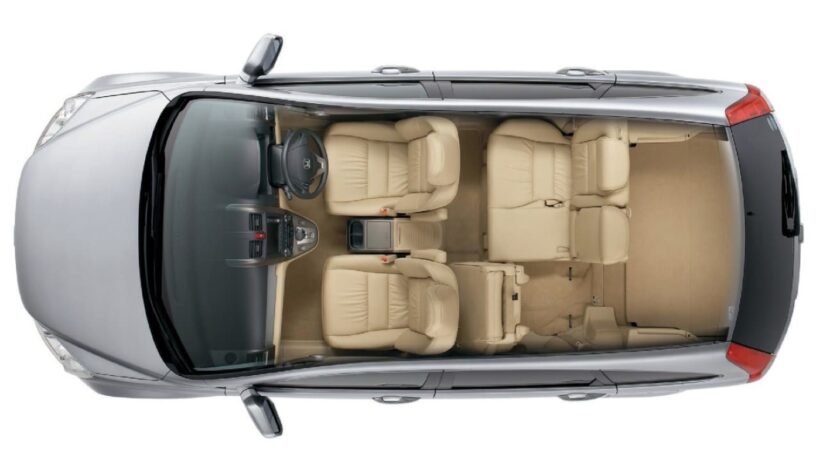 ホンダ3代目「CR-V」のシートレイアウト