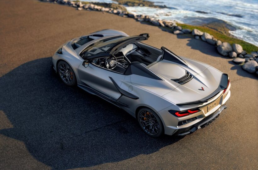 シボレーコルベットZR1Xの限定仕様「クエイル シルバー リミテッド