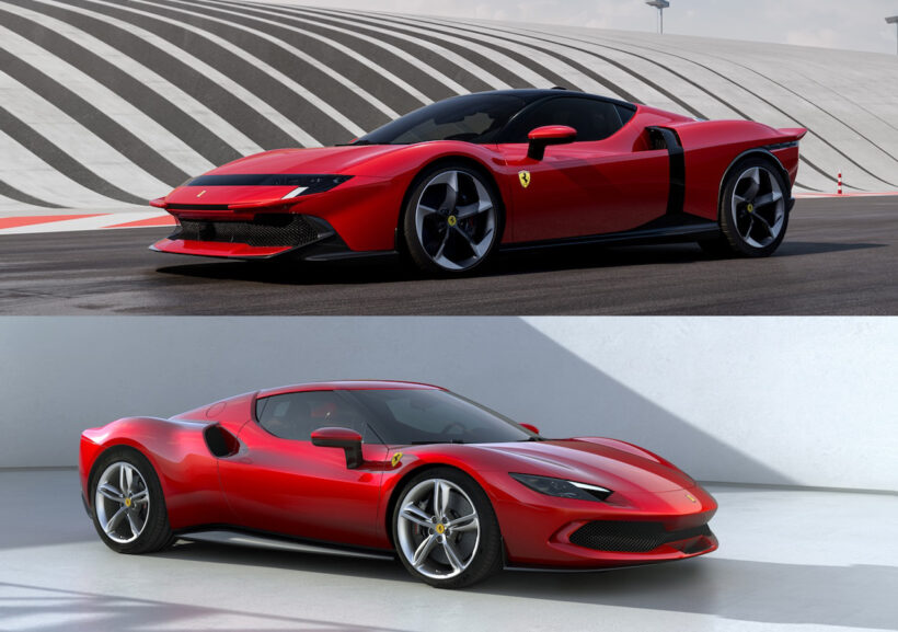 Ferrari 849 Testarossa × Ferrari 296 GTB