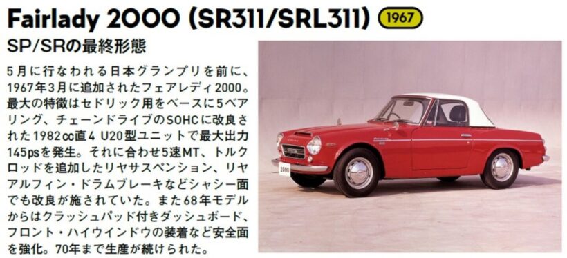 フェアレディ2000（SR311／SRL311型）