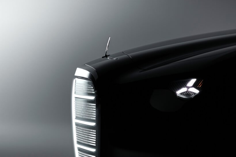 「メルセデス・ベンツ ヴィジョン アイコニック」のエクステリア。