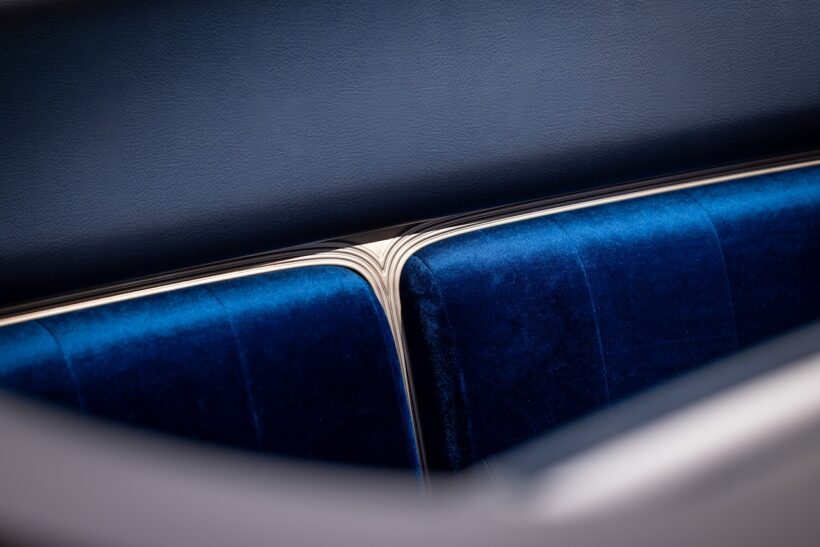 「メルセデス・ベンツ ヴィジョン アイコニック」のインテリア。