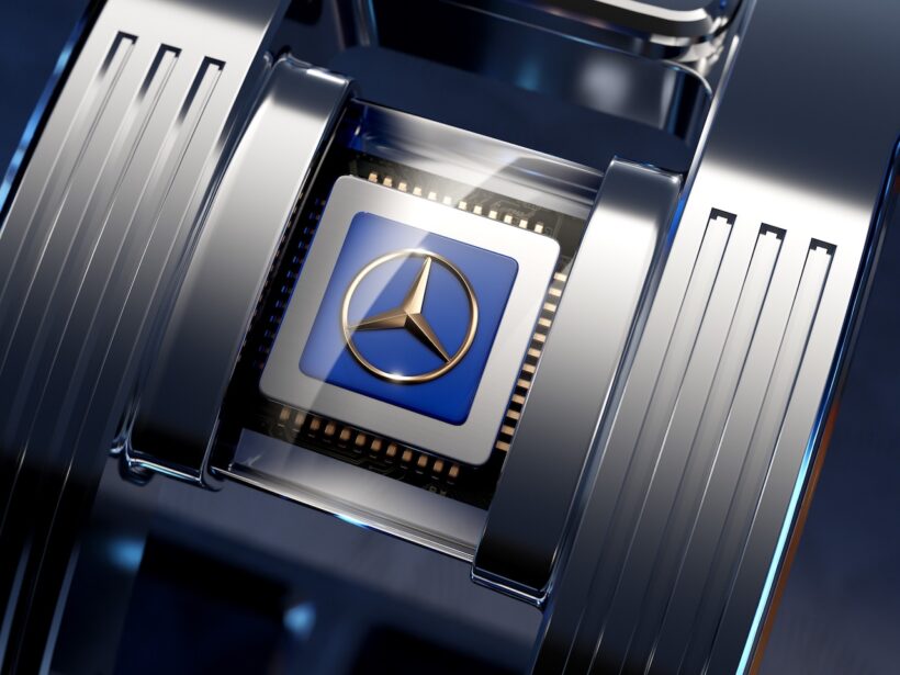 「メルセデス・ベンツ ヴィジョン アイコニック」のインテリア。