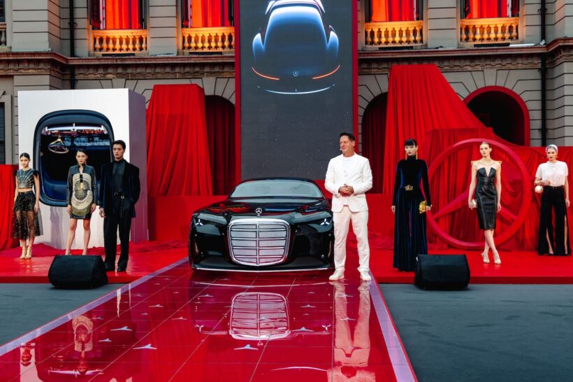 中国の上海で行われた、「メルセデス・ベンツ ヴィジョン アイコニック」のワールドプレミアイベント。