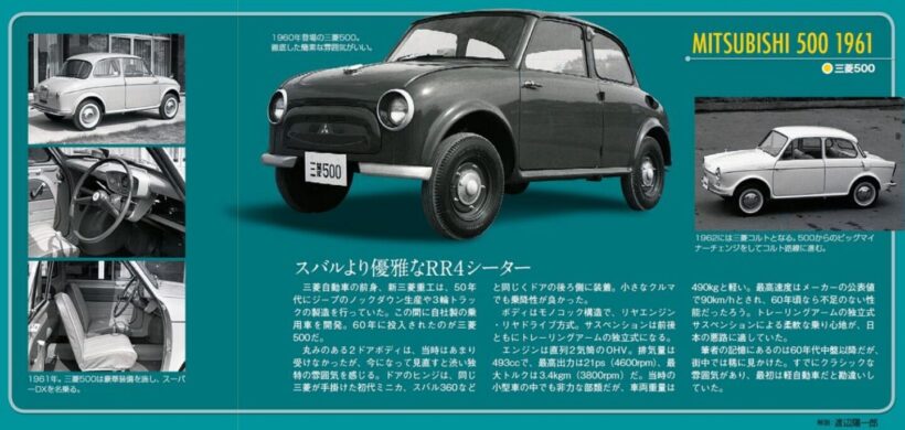 1961年に登場した三菱500